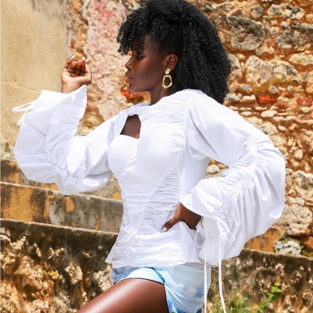 Hanifa Veronique Blouse - Picture 3 of 11